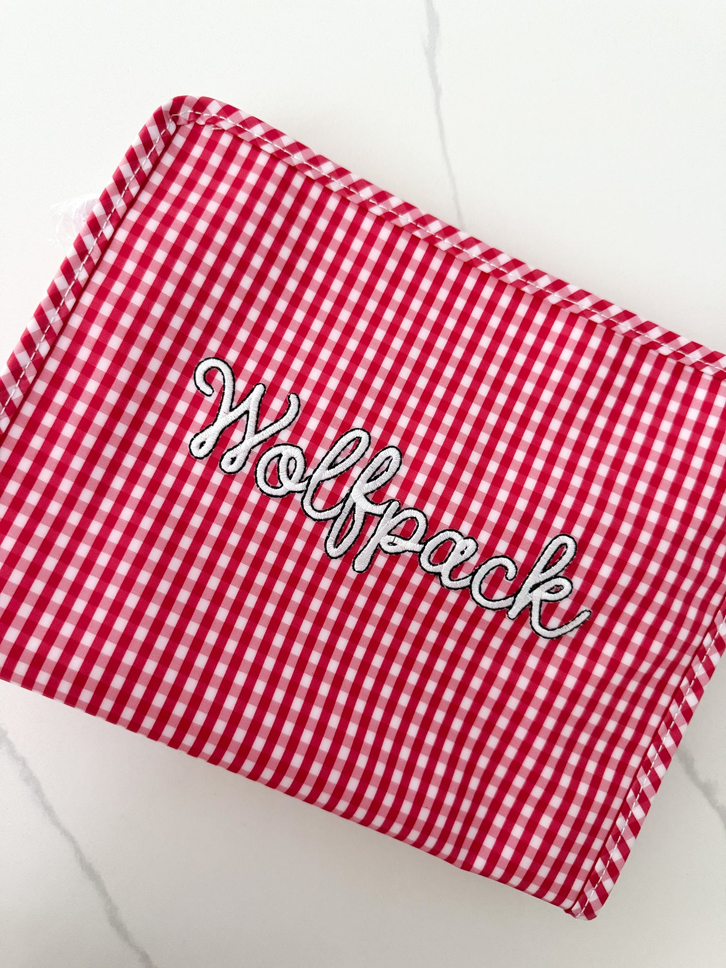 TRVL Large Roadie - Red Gingham