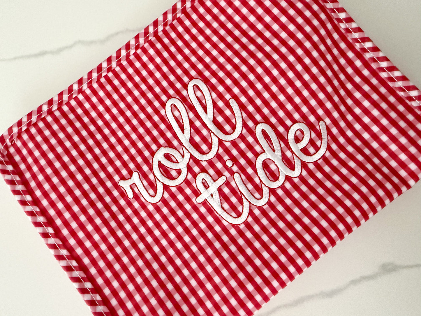 TRVL Large Roadie - Red Gingham