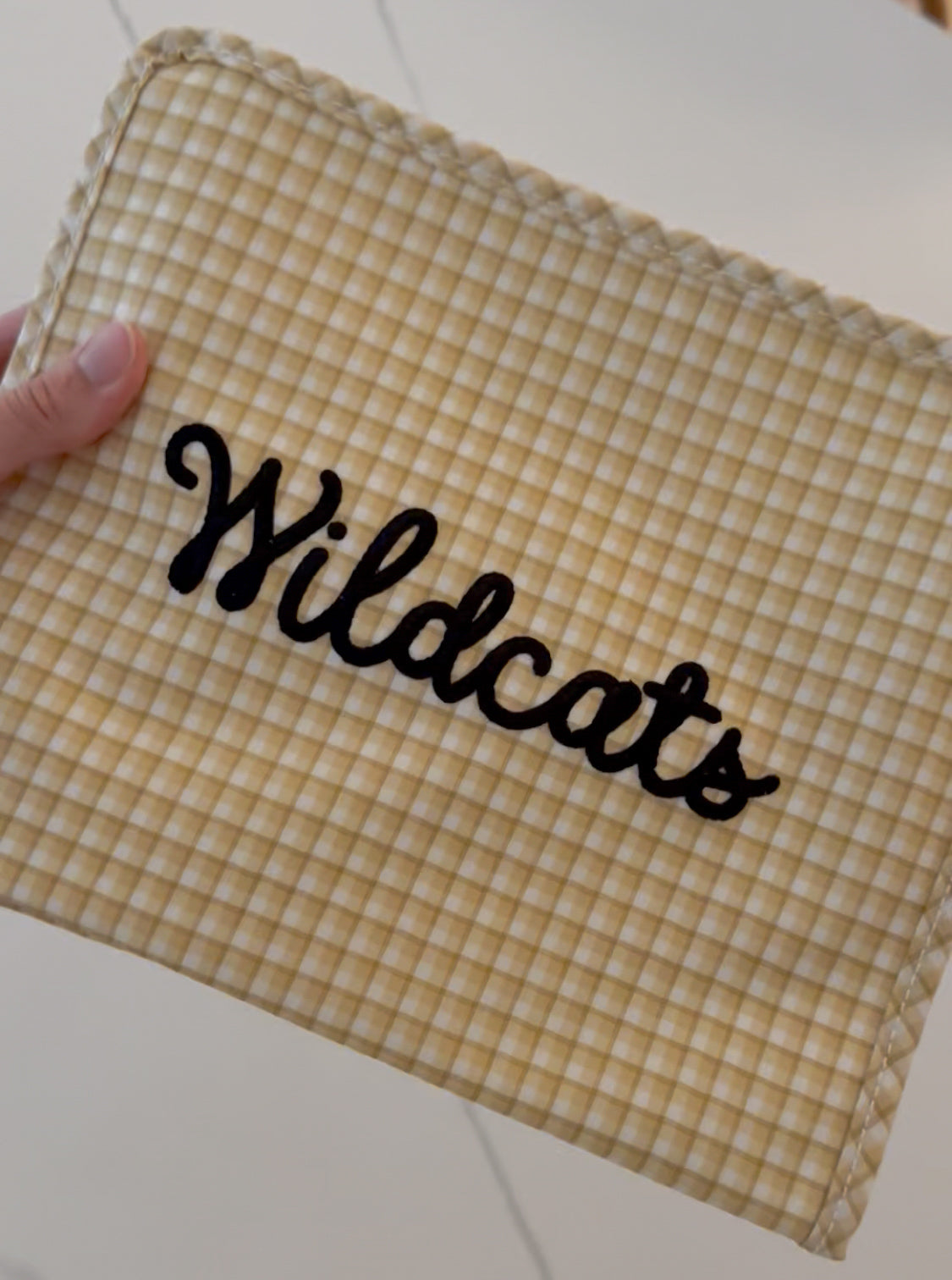 TRVL Large Roadie - Hay Gingham