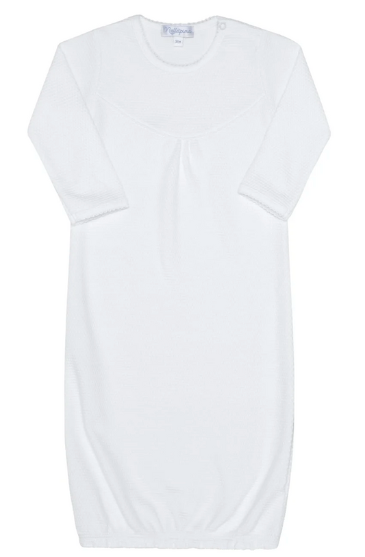 Nella Pima White Bubble Gown