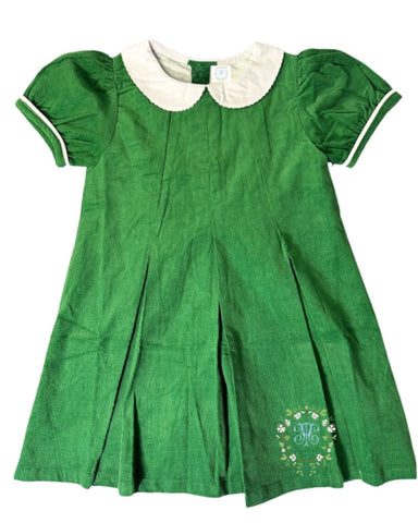 Peter Pan Collard Cord Dress