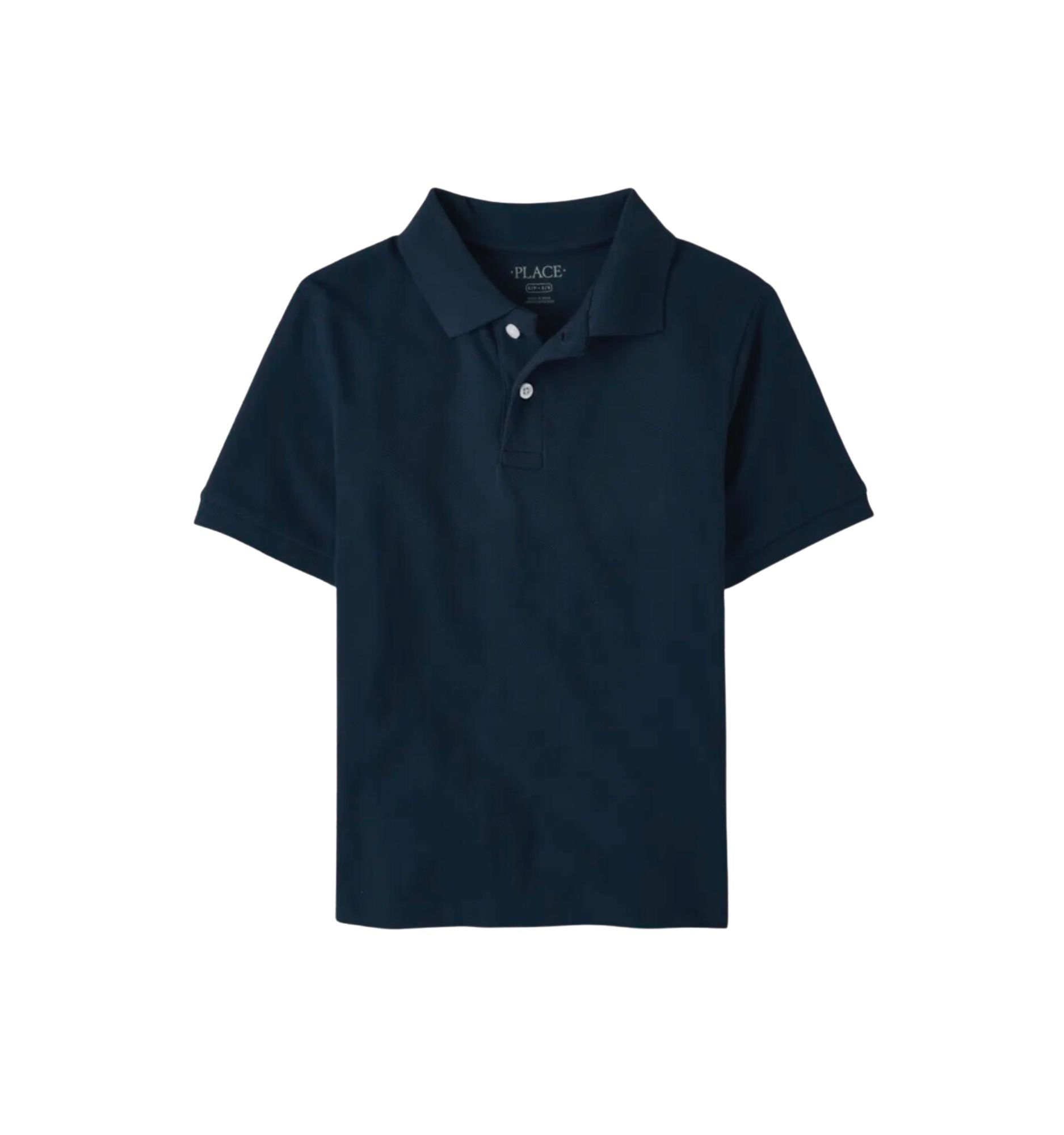 Navy Short-Sleeve Polo