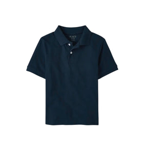 Navy Short-Sleeve Polo