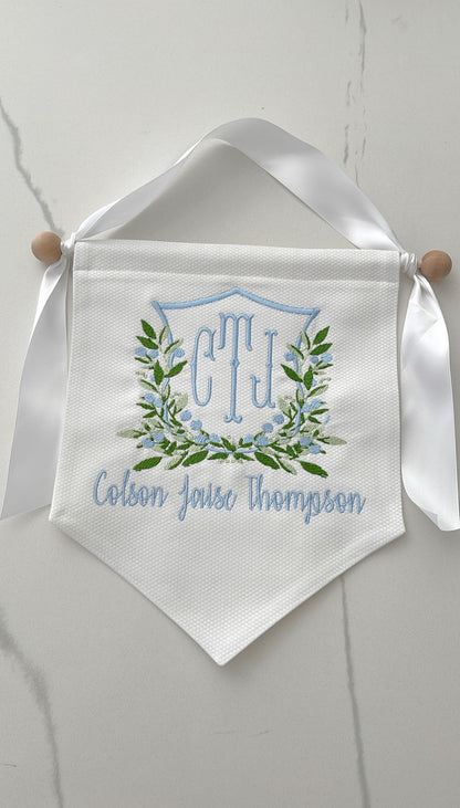 Welcome Baby Hanging Sign