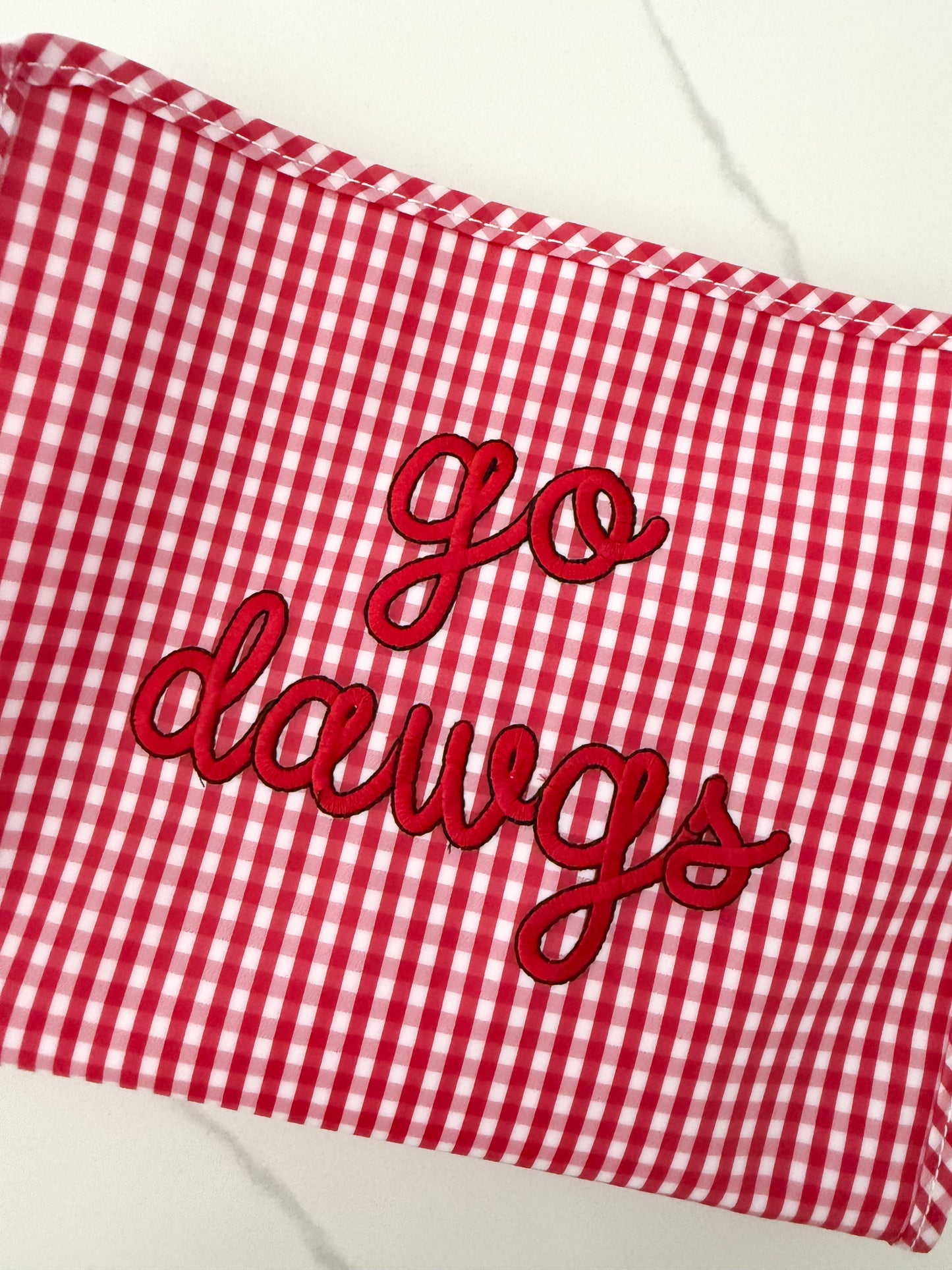 TRVL Large Roadie - Red Gingham