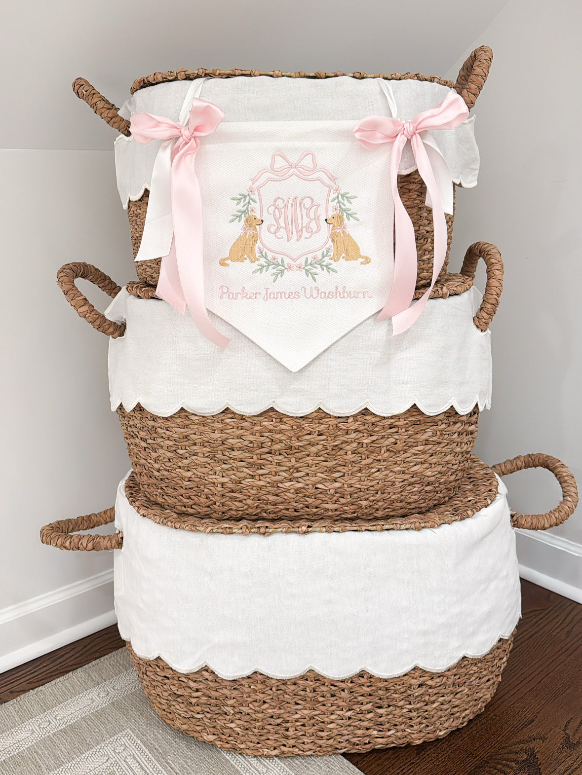 Welcome Baby Hanging Sign