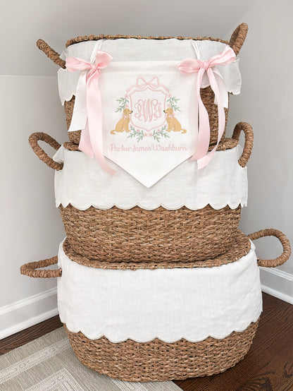 Welcome Baby Hanging Sign