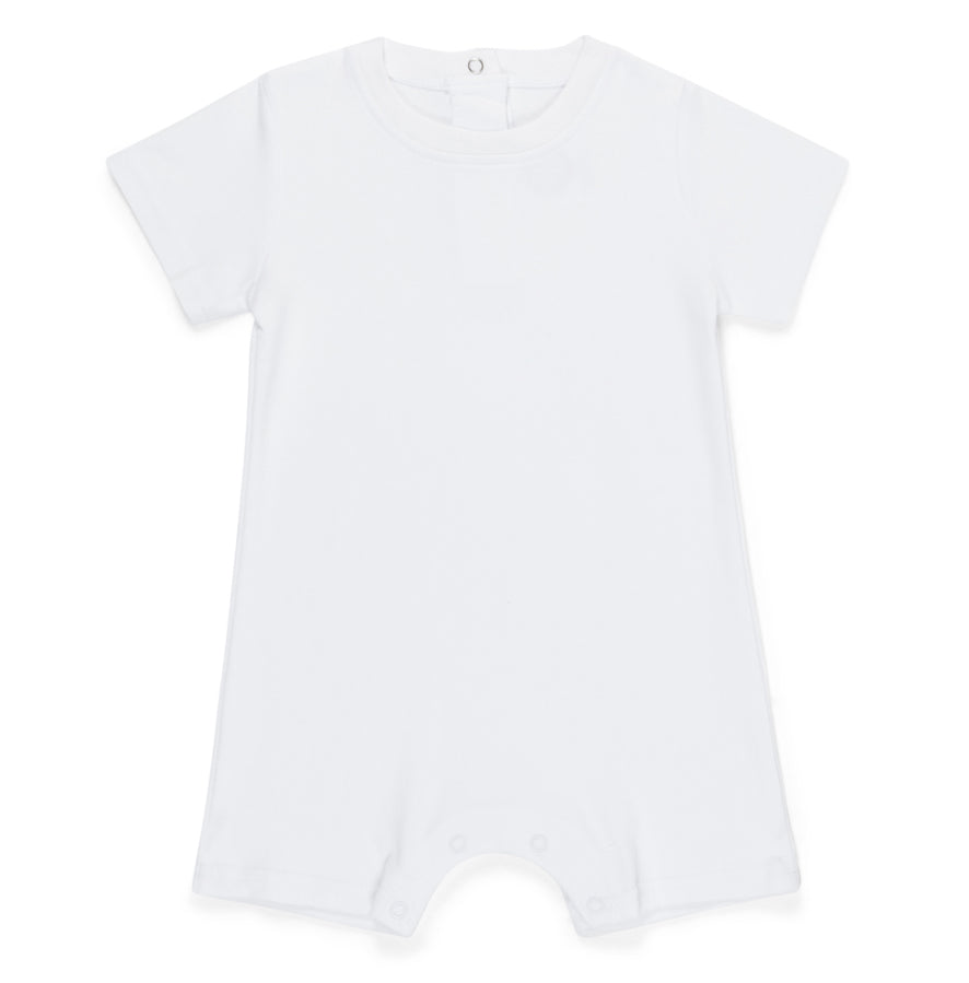 Boys Short Sleeve Romper