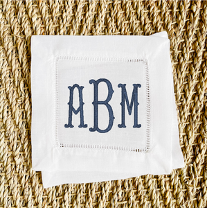 Layton Fishtail Monogram Napkins