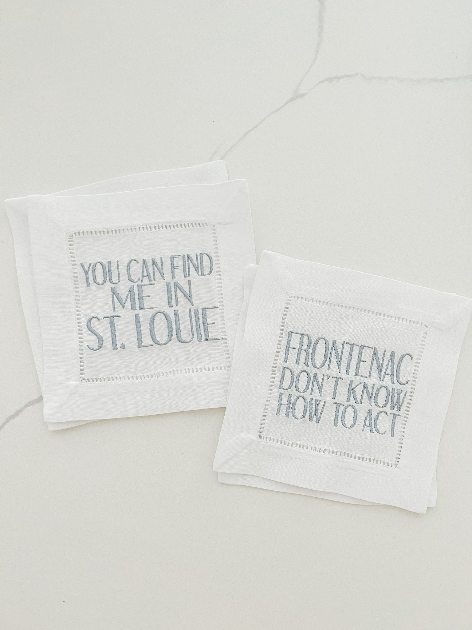 Meet Me In St. Louis Cocktail Napkin Set of 4